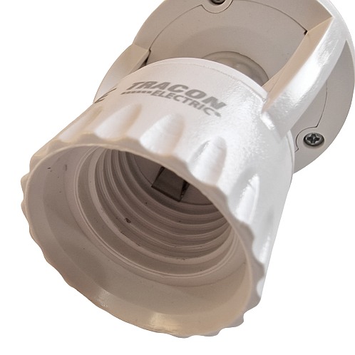 Tracon TMB-E50 Adaptér s infračerveným snímačem pohybu, do objímky E27 230 VAC, 120°, max. 6 m, 10 s-5 min, 3-2000 lux