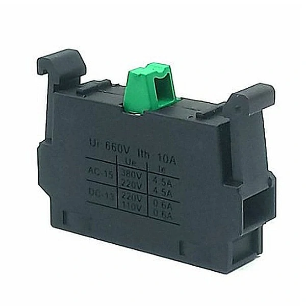 Tracon NYG3-CE1 Kontaktní blok k sérii NYG(K)3, NO 1×NO, 5A/230V AC-15, 1A/230V DC-13