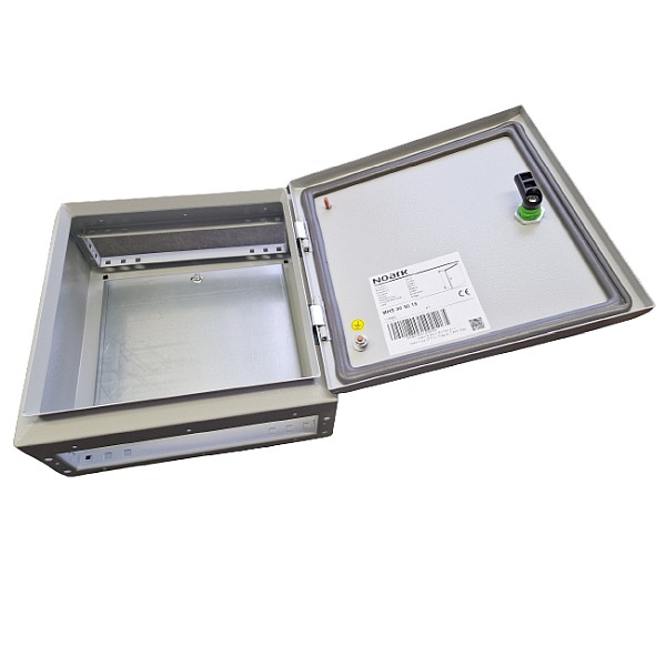 Noark 110563 IP66 oceloplechové rozvodnice MHS 30 30 15, rozměry 300x300x150 mm