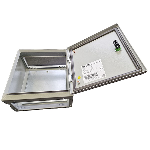 Noark 110564 IP66 oceloplechové rozvodnice MHS 30 30 20, rozměry 300x300x200 mm