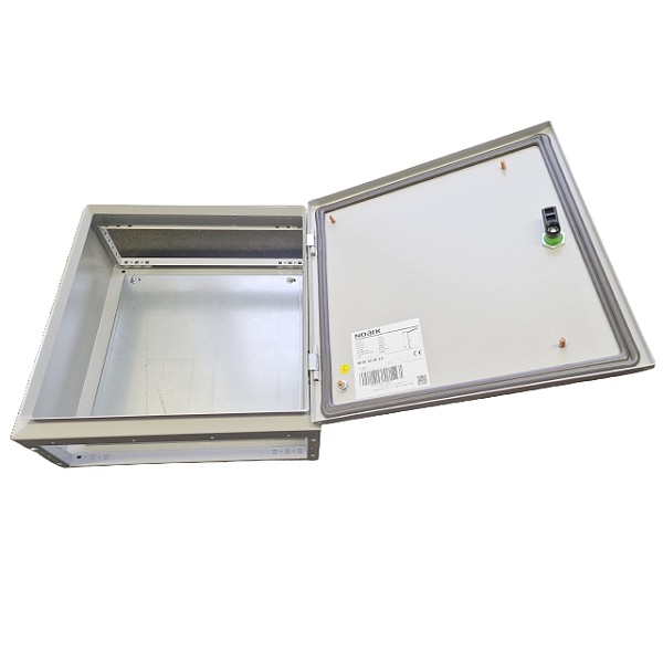 Noark 110567 IP66 oceloplechové rozvodnice MHS 40 40 20, rozměry 400x400x200 mm