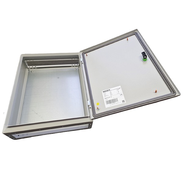 Noark 110568 IP66 oceloplechové rozvodnice MHS 50 40 15, rozměry 500x400x150 mm