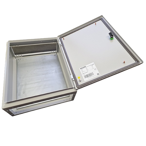 Noark 110569 IP66 oceloplechové rozvodnice MHS 50 40 20, rozměry 500x400x200 mm