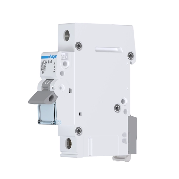 HAGER MBN116 Jistič 1 pól. 16A, charakteristika B, 6 kA
