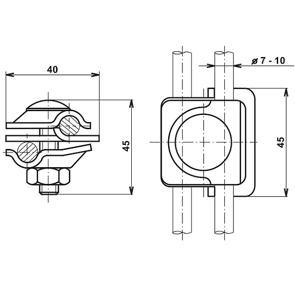 TREMIS SU ( FeZn ) svorka univerzální *V001
