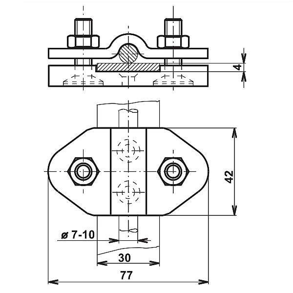 TREMIS SR 3a ( FeZn ) svorka páska-drát *V115