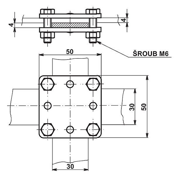 TREMIS SR 2a ( FeZn ) svorka páska-páska M6 *V108