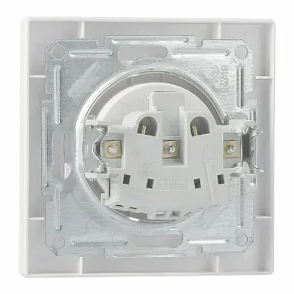 Schneider EPH2800121 Asfora Zásuvka 2P+PE - bílá