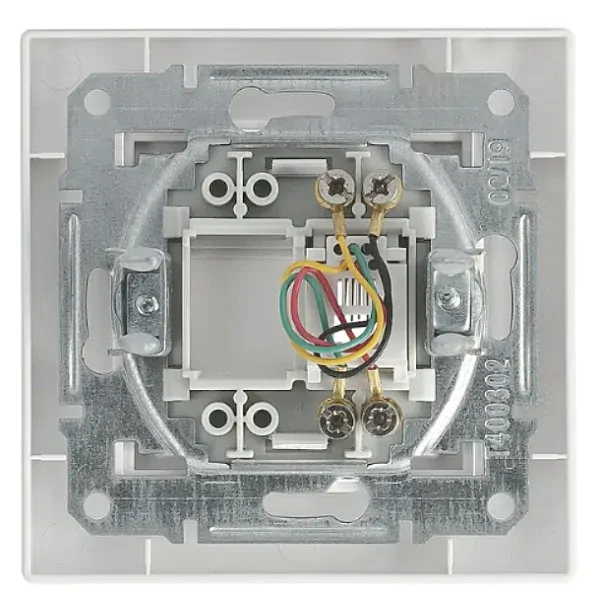 Schneider EPH4100121 Asfora zásuvka telefonní - bílá