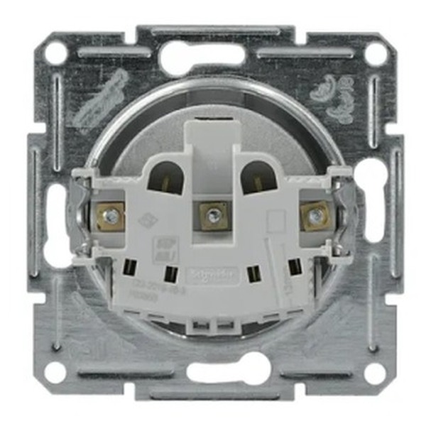 Asfora Zásuvka 2P+PE 250V 16A, antracit SCHNEIDER EPH2800171