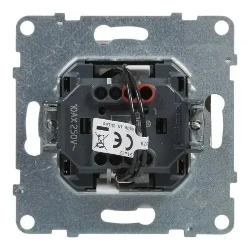 LEGRAND 721114 SUNO spínač č.1 se signalizačním podsvětlením 16A, bílá