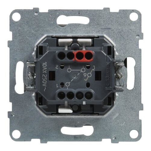 LEGRAND 721306 SUNO střídavý přepínač č.6, hliník