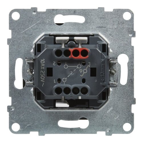 LEGRAND 721406 SUNO střídavý přepínač č.6, černá