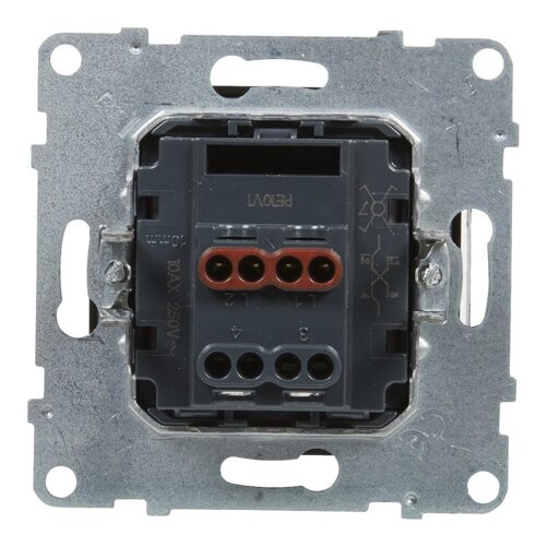 LEGRAND 721407 SUNO křížový přepínač č.7, černá