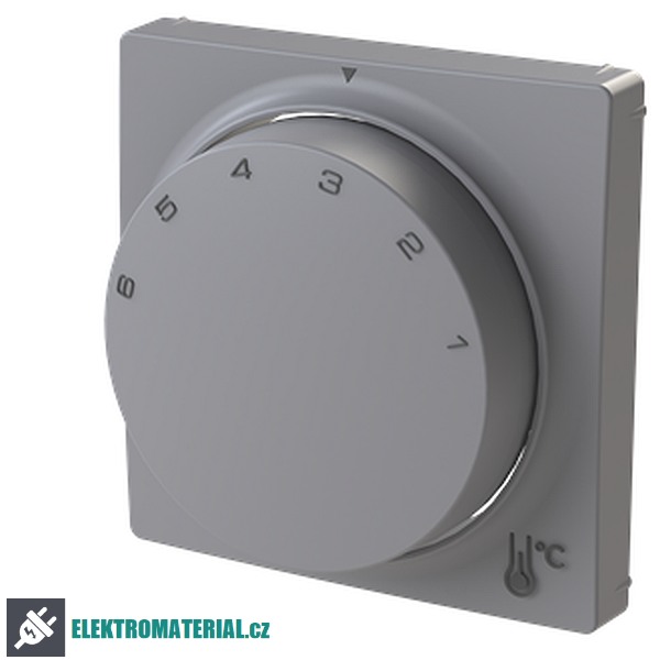ABB 3292T-A00300 241 ZONI Kryt termostatu prostorového s otočným ovládáním šedá