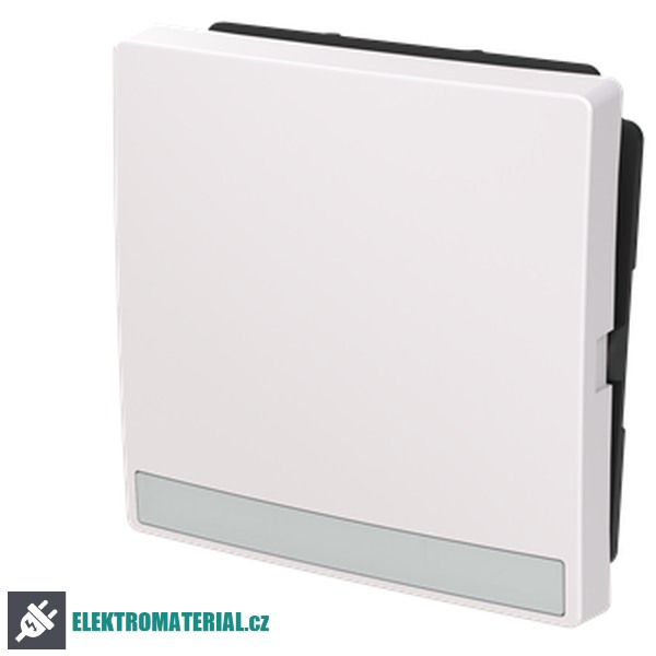 ABB 3559T-A00610 500 ZONI Kryt spínače jednoduchý, s popisovým polem bílá
