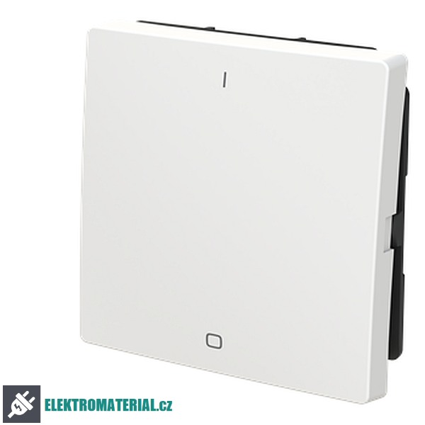 ABB 3559T-A00655 240 ZONI Kryt spínače jednoduchý s potiskem, pro řazení 2 matná bílá
