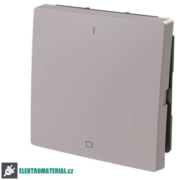 ABB 3559T-A00655 244 ZONI Kryt spínače jednoduchý s potiskem, pro řazení 2 greige