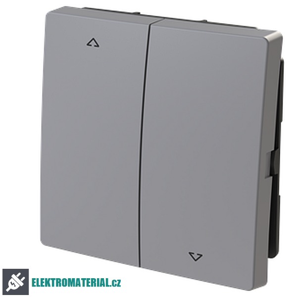 ABB 3559T-A00662 241 ZONI Kryt spínače žaluziového dělený, s potiskem šedá