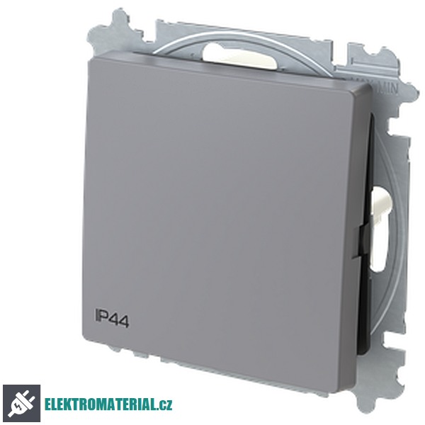 ABB 3559T-A07940 241 ZONI Přepínač křížový, s krytem, řazení 7, IP44 šedá