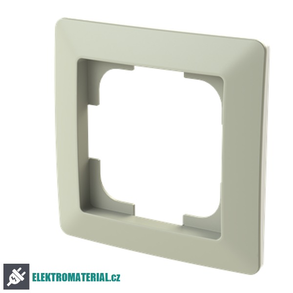 ABB 3901T-A00010 143 ZONI Rámeček jednonásobný olivová / bílá