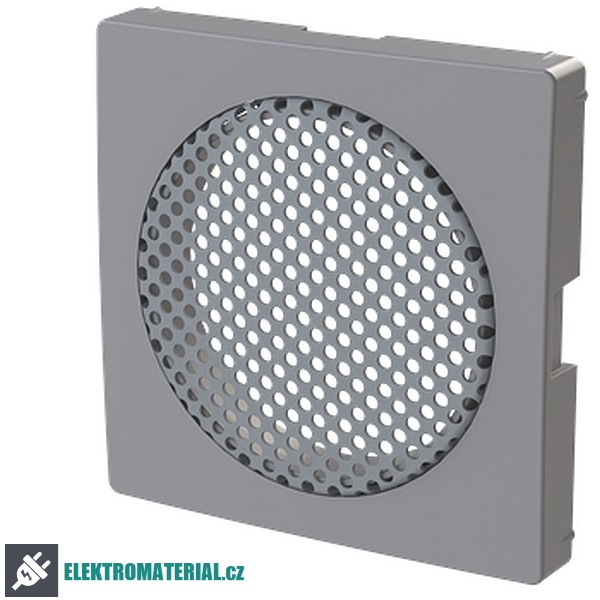 ABB 5016T-A00075 241 ZONI Kryt pro reproduktor AudioWorld, s kulatou mřížkou šedá