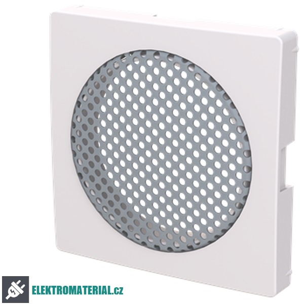 ABB 5016T-A00075 500 ZONI Kryt pro reproduktor AudioWorld, s kulatou mřížkou bílá