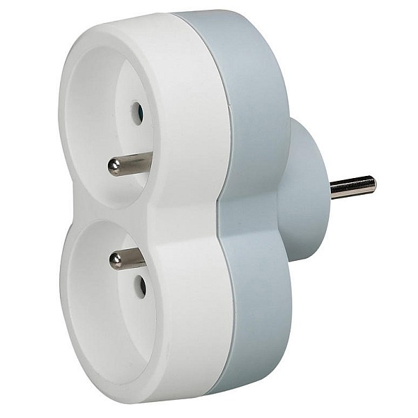 LEGRAND 050638 adaptér čelní 2x2p+T 16A,bílá