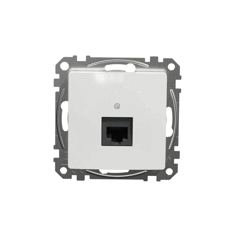 SCHNEIDER SDD111451 SEDNA Datová zásuvka 1xRJ45 kat. 5e UTP, bílá