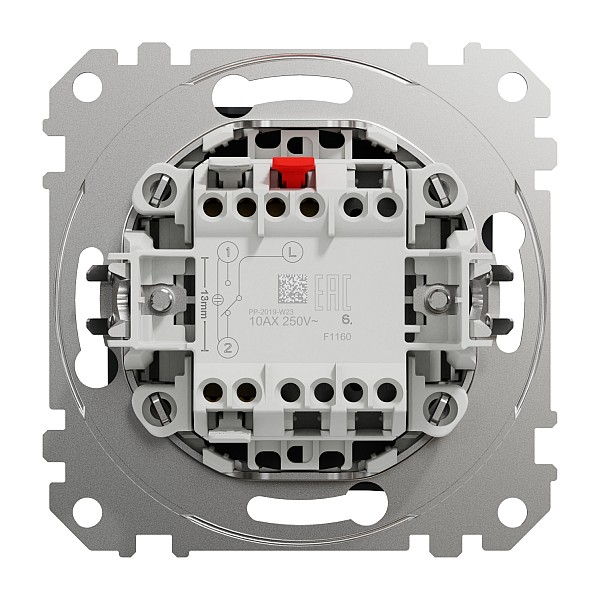 SCHNEIDER SDD114106 SEDNA Přepínač střídavý ř.6, Antracit