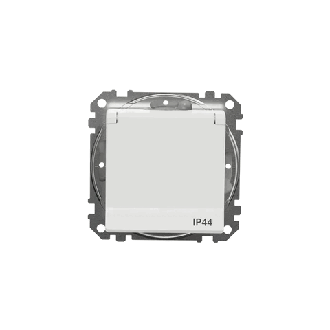 SCHNEIDER SDD211014 SEDNA Zásuvka 230V 16A IP44 bezšroubová, bílá