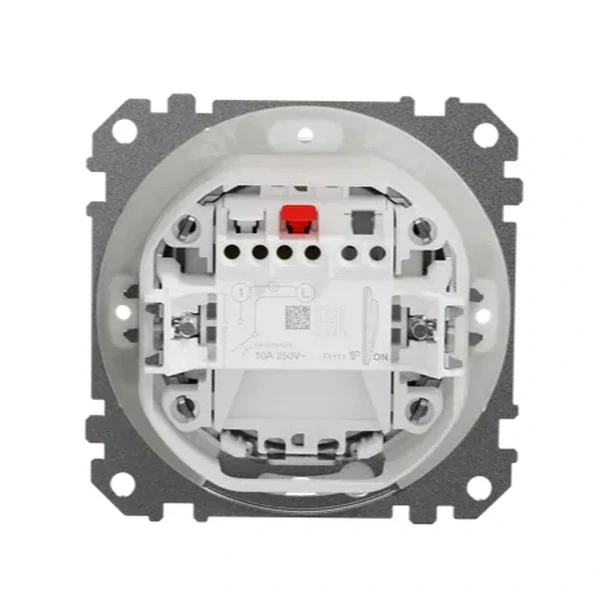 SCHNEIDER SDD211131 SEDNA Tlačítko 1/0 "zvonek" IP44, bílá