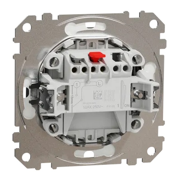 SCHNEIDER SDD214101 SEDNA Spínač jednopólový ř.1 IP44, antracit
