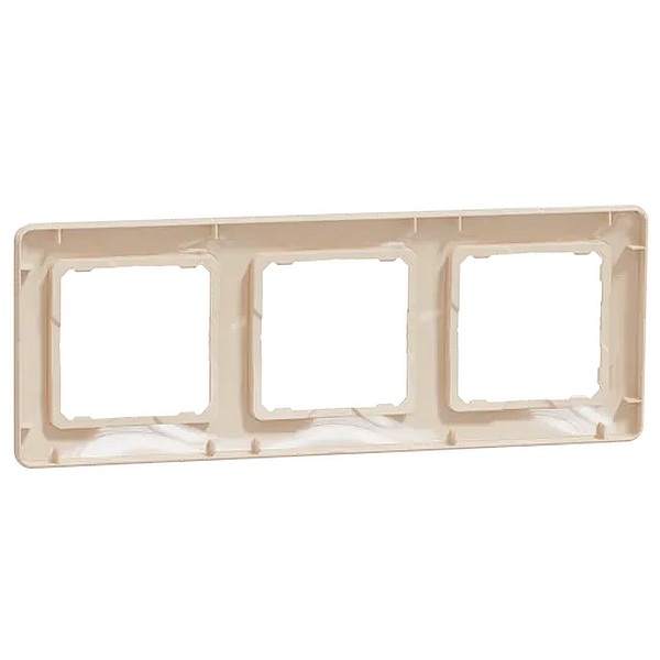 SCHNEIDER SDD312803 SEDNA Rámeček trojnásobný, béžová