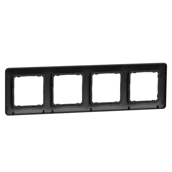 SCHNEIDER SDD314804 SEDNA Rámeček čtyřnásobný, Antracit