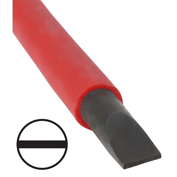 Tracon SD2575SL Šroubovák plochý s izolací na 1000 V, CrV, SL 2.5×75mm