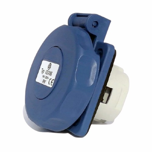 Vestavná zásuvka VZG 16S SCHUKO 250V, IP67, 16A, 3-pól