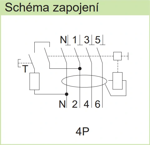 NOARK 115632 Ex9L-H 4P 40A F 30mA Proudový chránič 10kA, 4-pól,40A, 30mA, F
