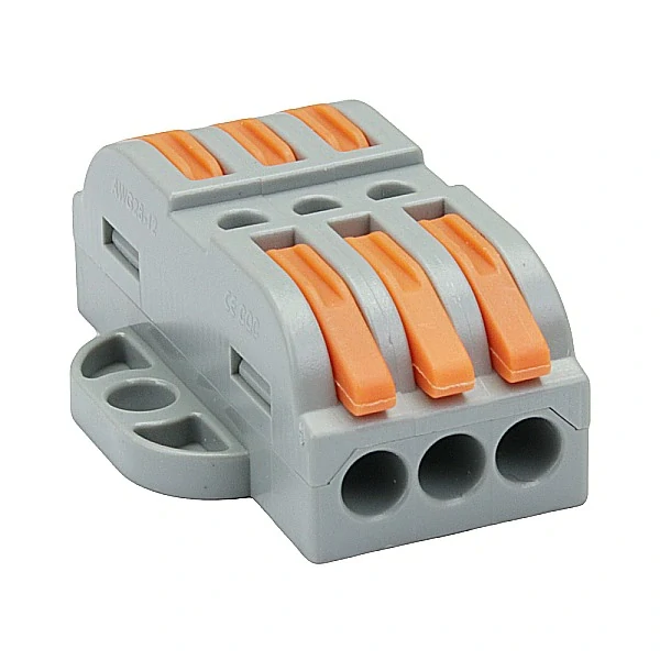 Tracon OVOFT33 Krabicová svorka pružinová 0,5-4mm2, 32A, 400VAC 3P