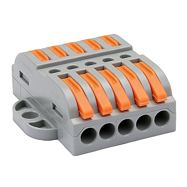 Tracon OVOFT55 Krabicová svorka pružinová 0,5-4mm2, 32A, 400VAC 5P