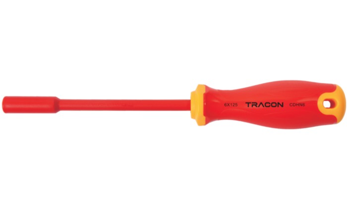 Tracon CDHN6 Nástrčný klíč 6-hran s izolací do 1000 V AC 1000V 6x233mm