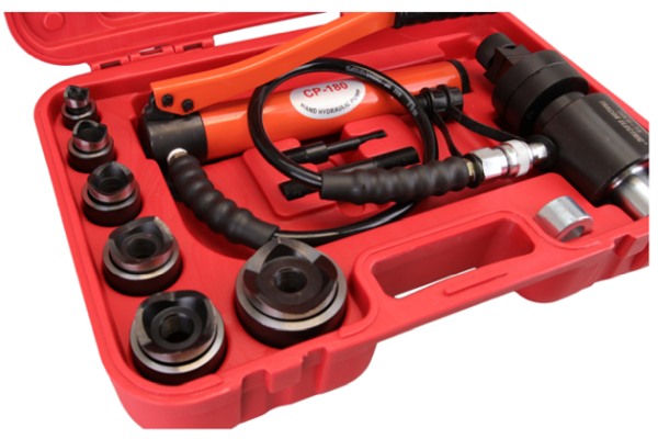 Tracon HKS-15 Hydraulické řezací nářadí v plast. kufru s řez. čelistmi 150kN, 6200g, (D=21,8/27,6/34,1/42,7/48,7/60,5mm