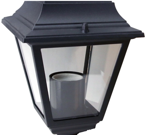 Tracon GARDE27 Exteriérové LED svítidlo,nástěnnése záv. ramenem, dolu,s pat 230VAC, 50Hz, E27, max.60W, IP54