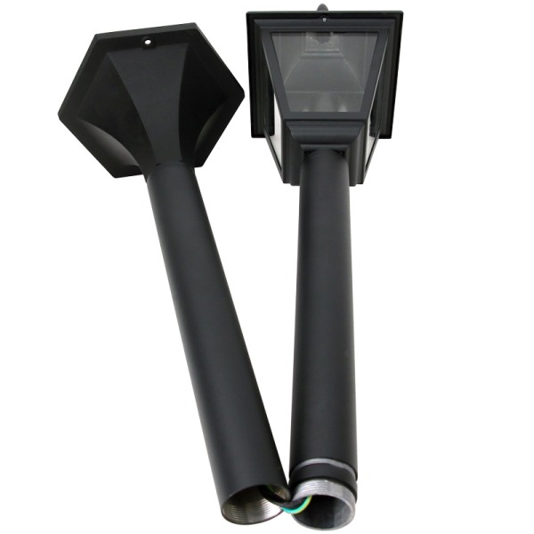 Tracon GARSTE27 Exteriérové stojací LED svítidlo s paticí E27 230VAC, 50Hz, E27, max.60W, IP54, 1m