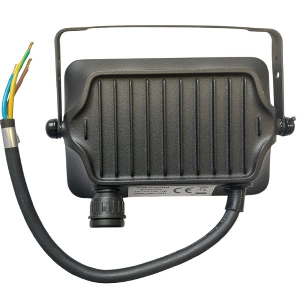 Tracon RSMDSU20W Reflektor LED SMD, s čipem SAMSUNG 220-240V AC, 20W, 4000K, IP66, 2000lm, EEI=F