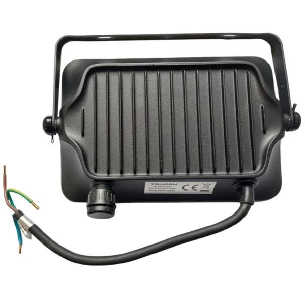 Tracon RSMDSU30W LED reflektor s čipem SAMSUNG, s přípojkou na sním. pohybu 220-240V AC, 30W, 4000K, IP54, 3000lm, EEI=F