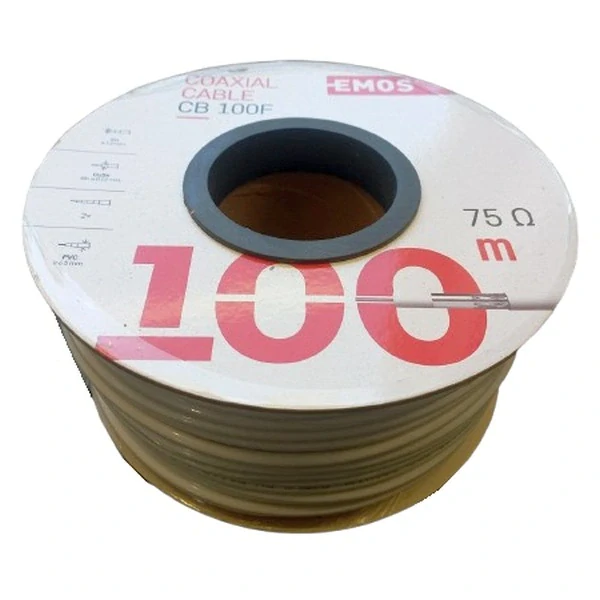 EMOS S5141 Koaxiální kabel CB100F 100m