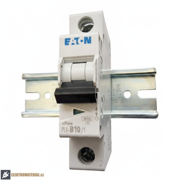 Jednofázový jistič Eaton 286519 PL6-B10/1 na DIN lištu