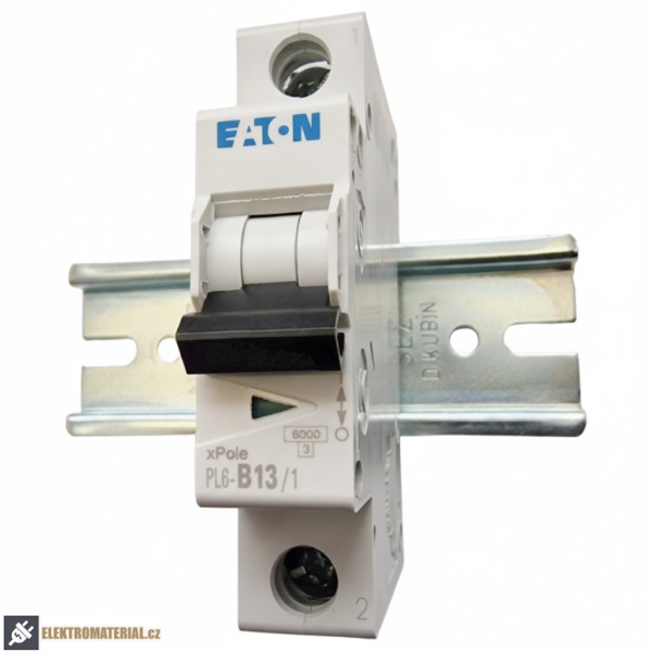 Jednofázový jistič Eaton 286520 PL6-B13/1 na DIN lištu
