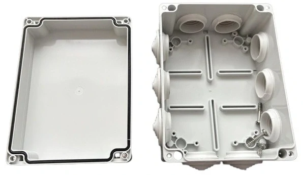 Krabice S-BOX 306 SK, 150x110x70mm + průchodky, IP55